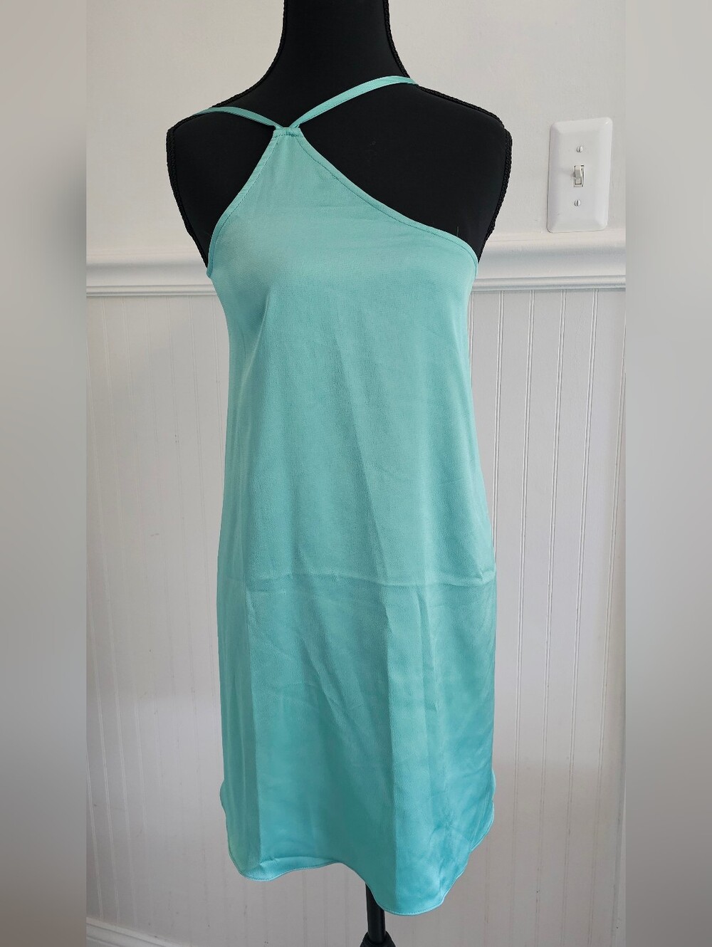 Torrid Light Aqua (Mint) One-Shoulder Top NWT - 4X